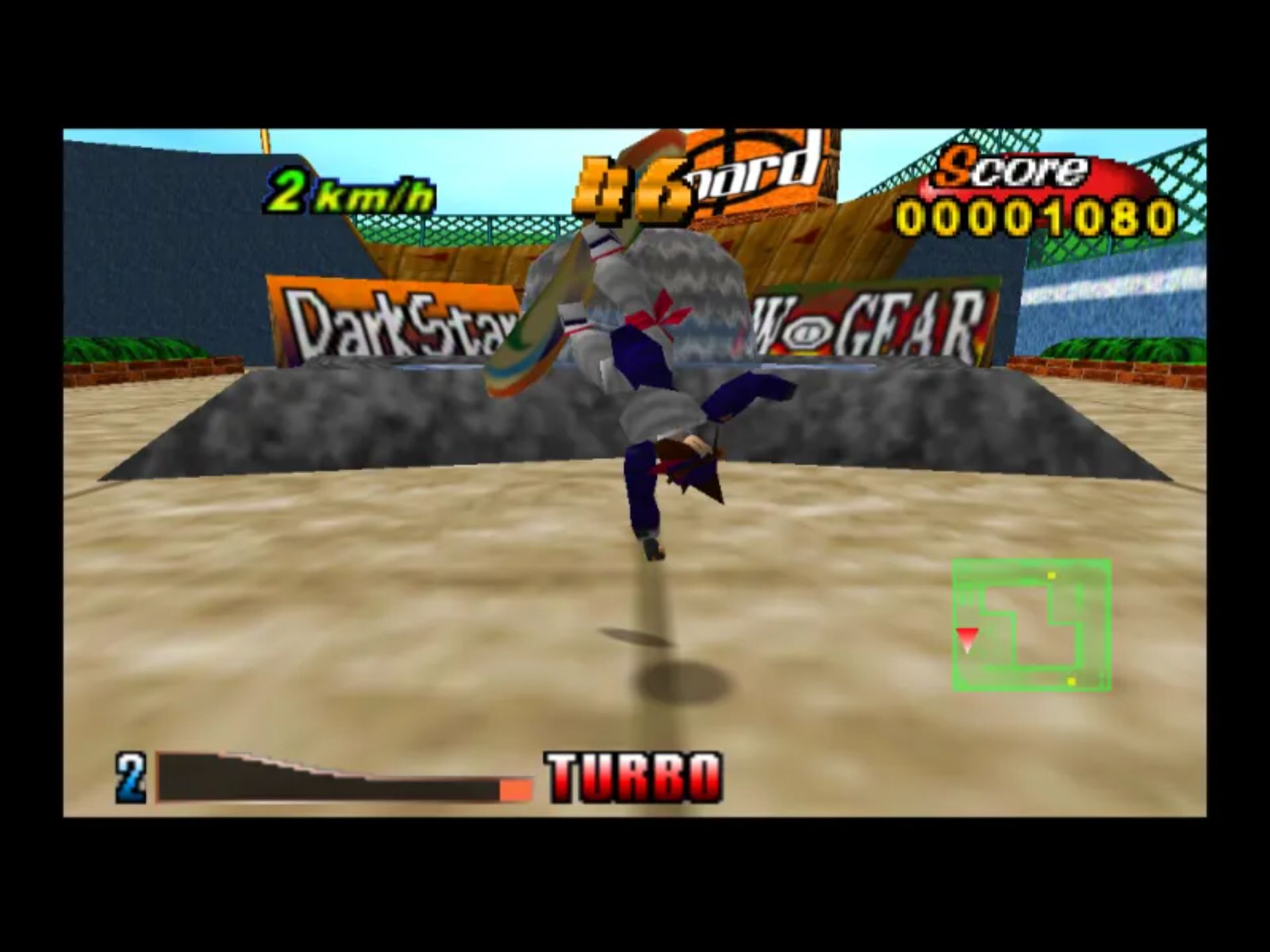 疾风滑板64N64游戏截图第8张