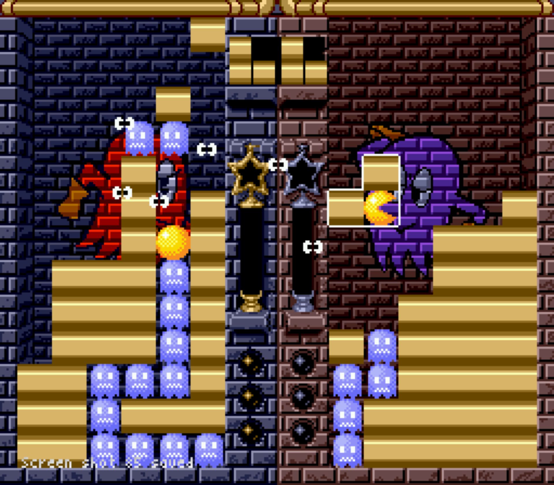 吃豆人方块／小精灵方块／吃豆人进击MD游戏截图第8张