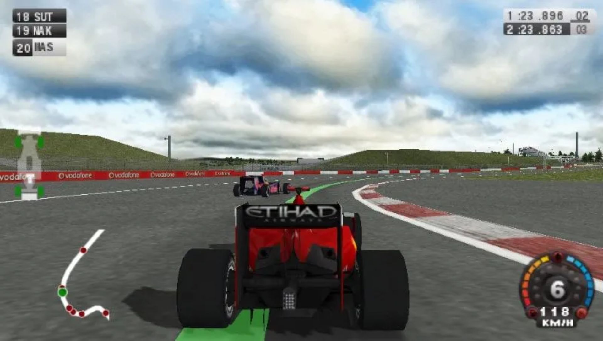 F1赛车2009PSP游戏截图第14张