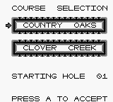 高尔夫精英赛GB游戏截图第3张