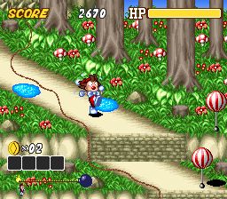 凯伦的疯狂追逐／小丑王子大冒险SFC游戏截图第15张