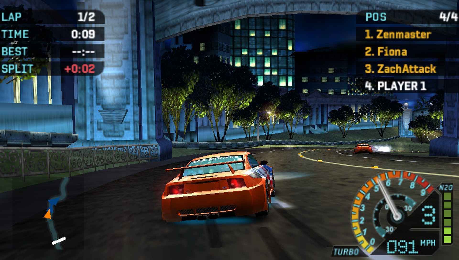 极品飞车：地下狂飙PSP游戏截图第8张