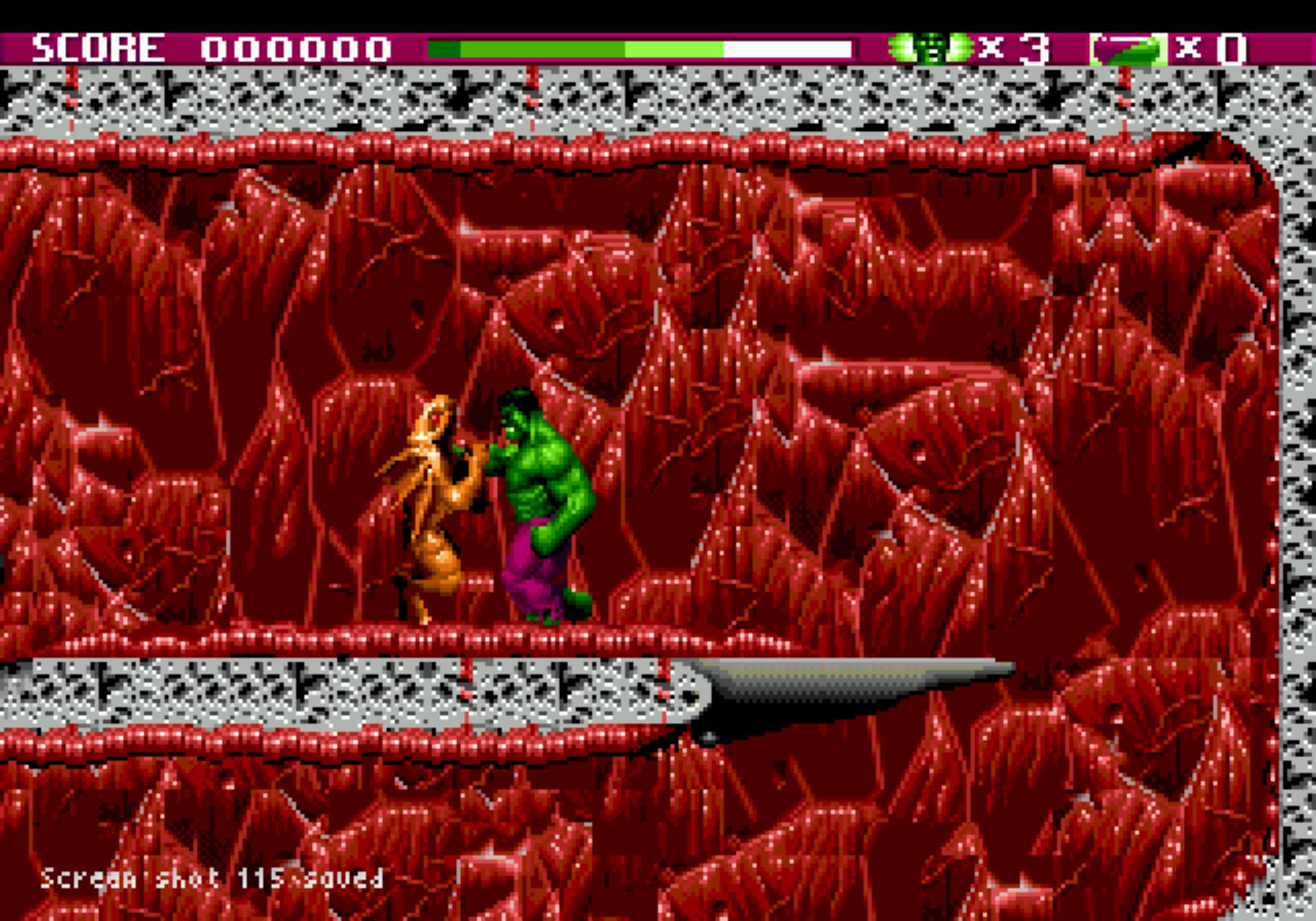 绿巨人／无敌浩克MD游戏截图第10张