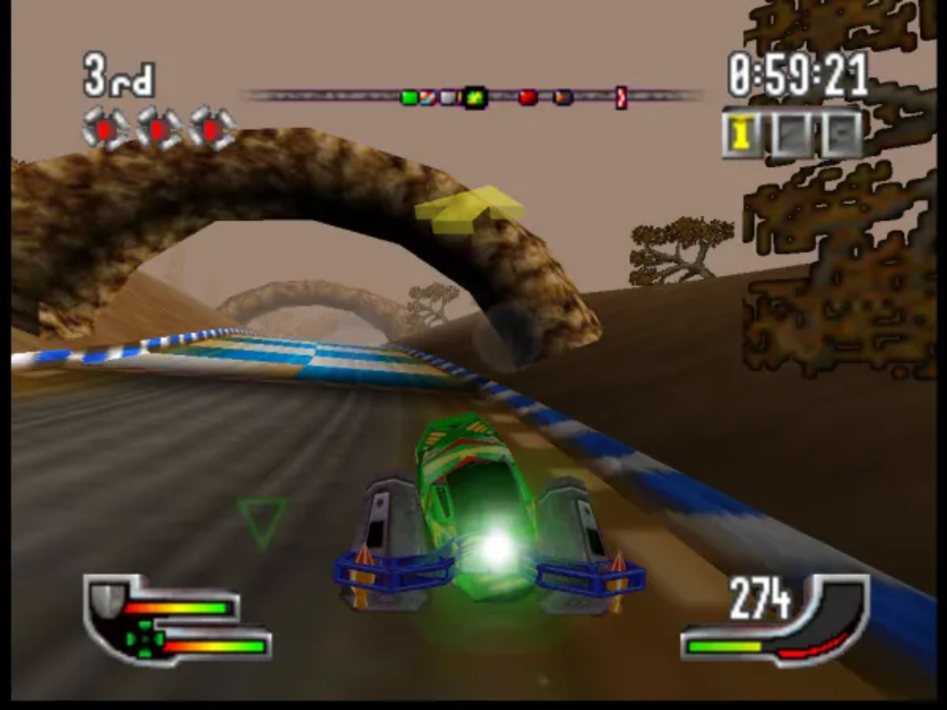 极限摩托车GN64游戏截图第15张