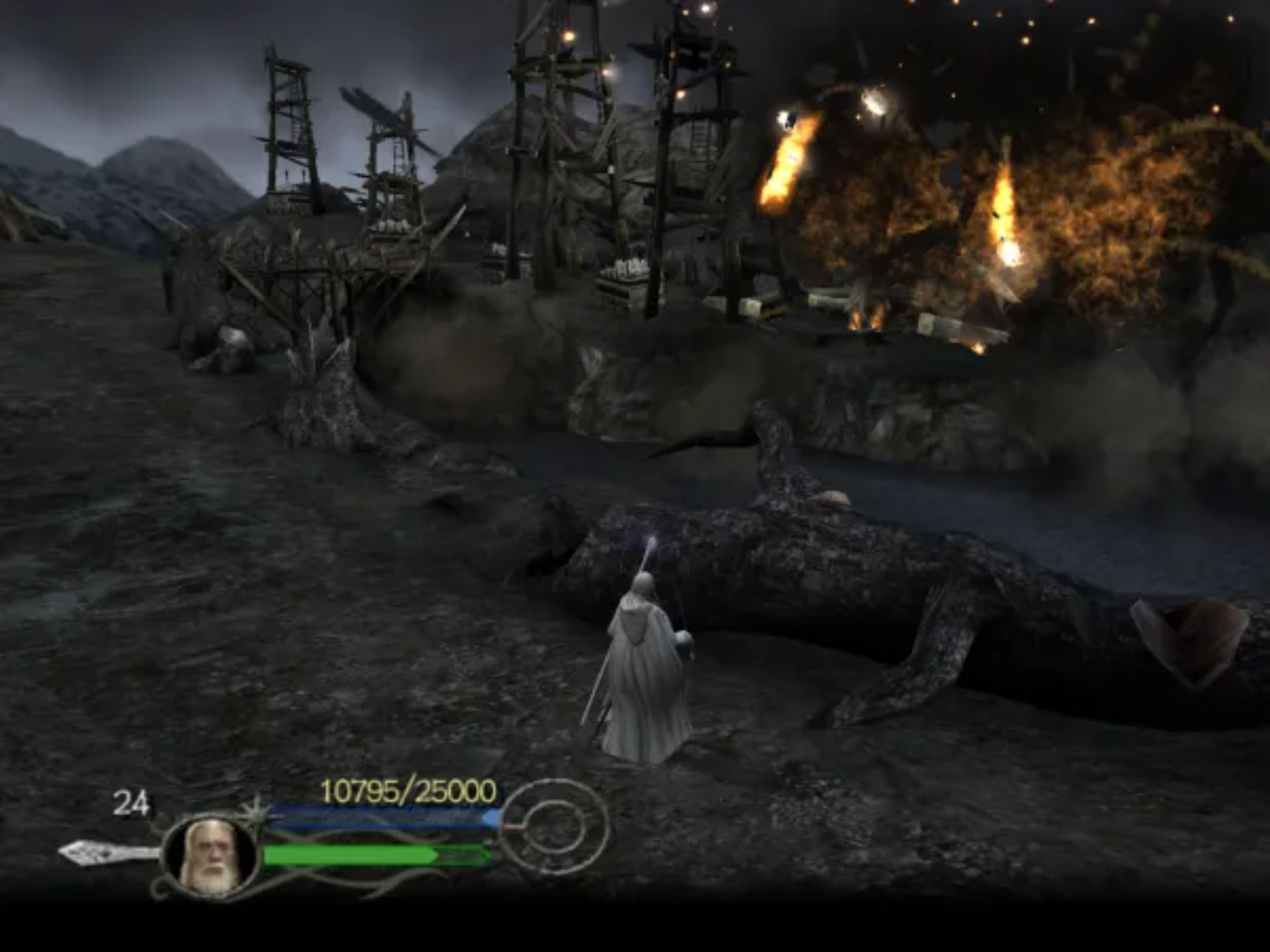 指环王／魔戒：王者归来PS2游戏截图第17张