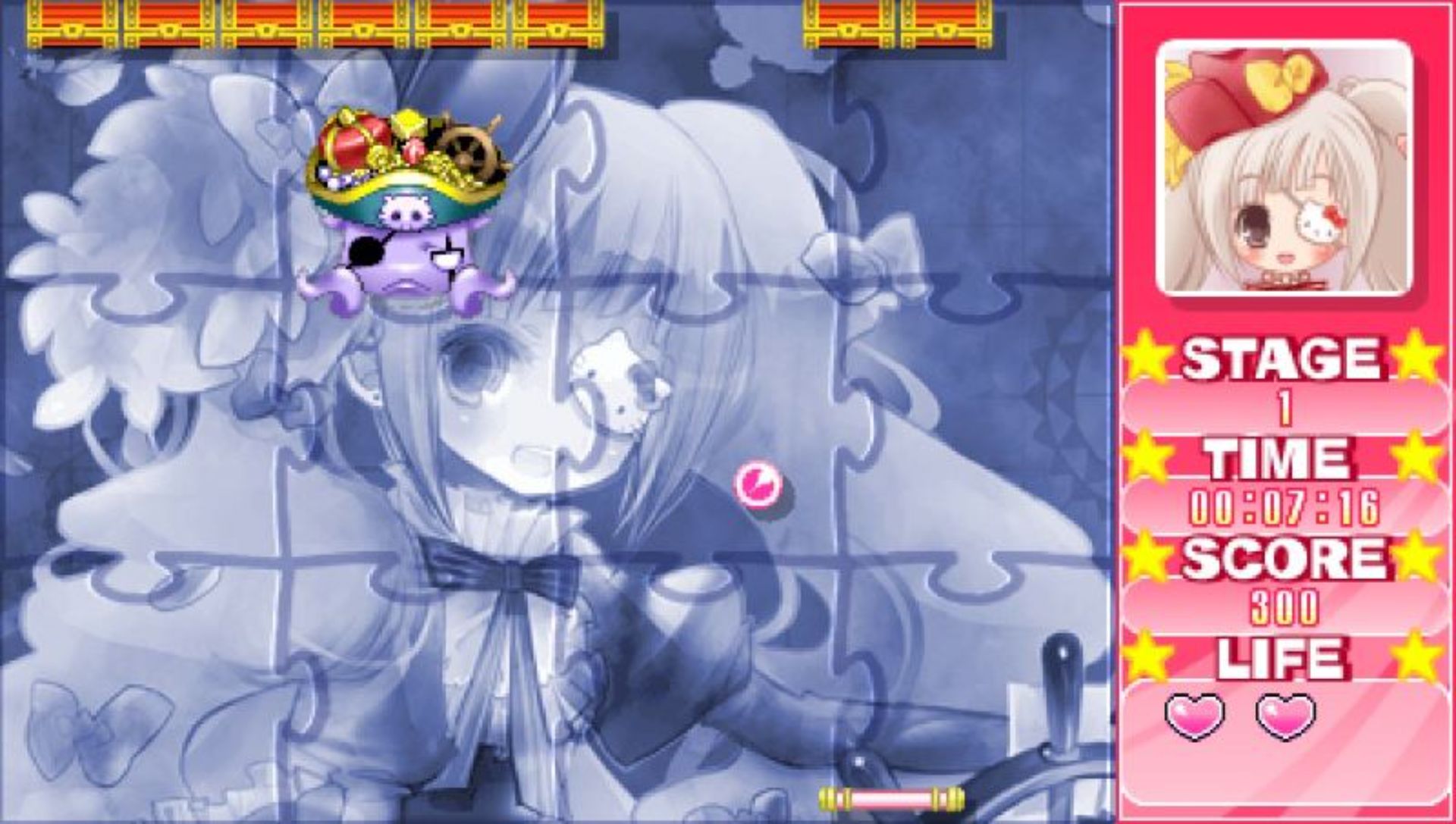 凯蒂猫方块冲击123PSP游戏截图第7张