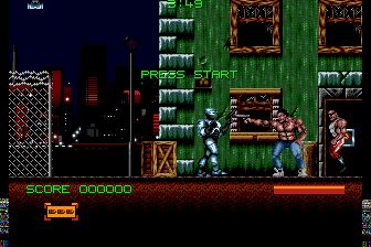 机械战警3MD游戏截图第7张