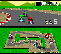 超级马里奥赛车SFC游戏截图第10张