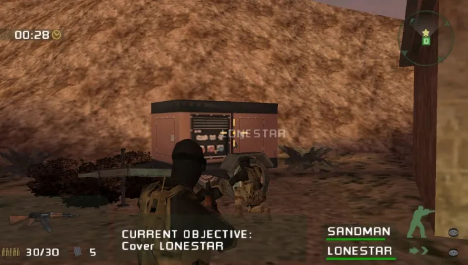 海豹突击队：火线小组1PSP游戏截图第8张