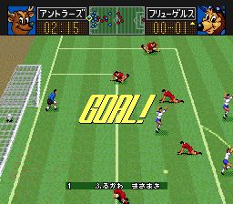 J联盟热力足球94／卡普空足球SFC游戏截图第13张