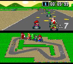 超级马里奥赛车SFC游戏截图第6张