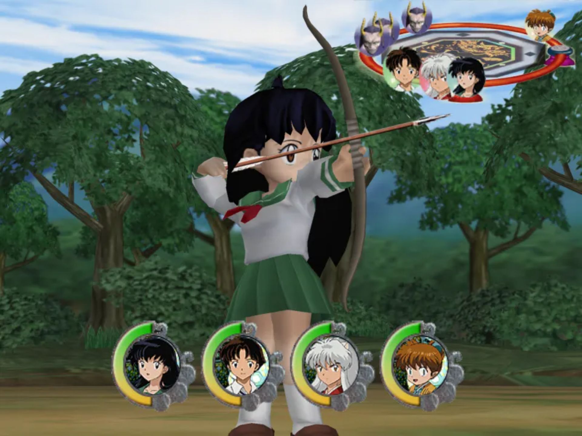 犬夜叉：诅咒的假面PS2游戏截图第11张