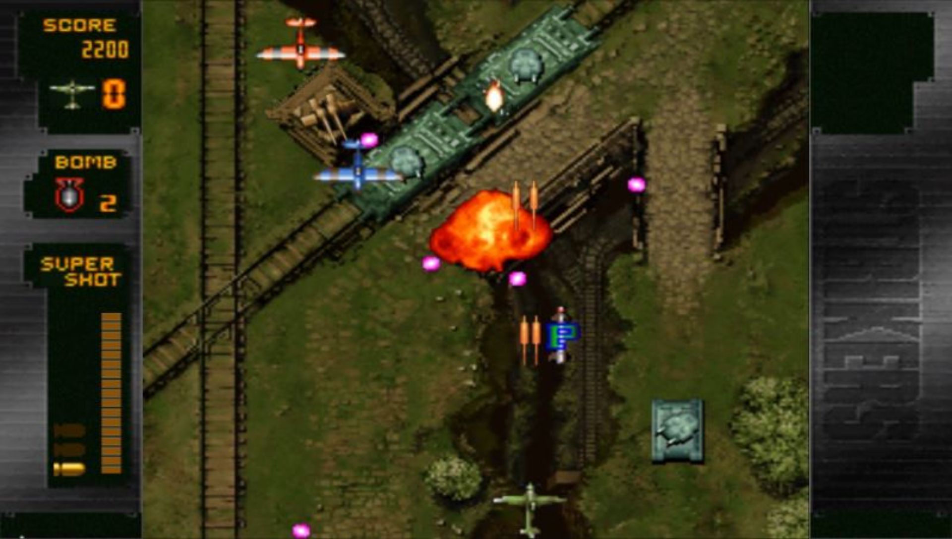 打击者1945：加强版PSP游戏截图第6张