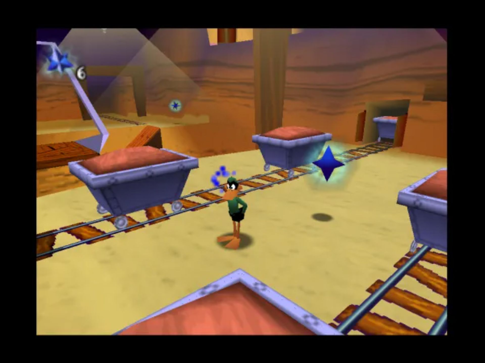 道奇鸭火星历险记N64游戏截图第15张