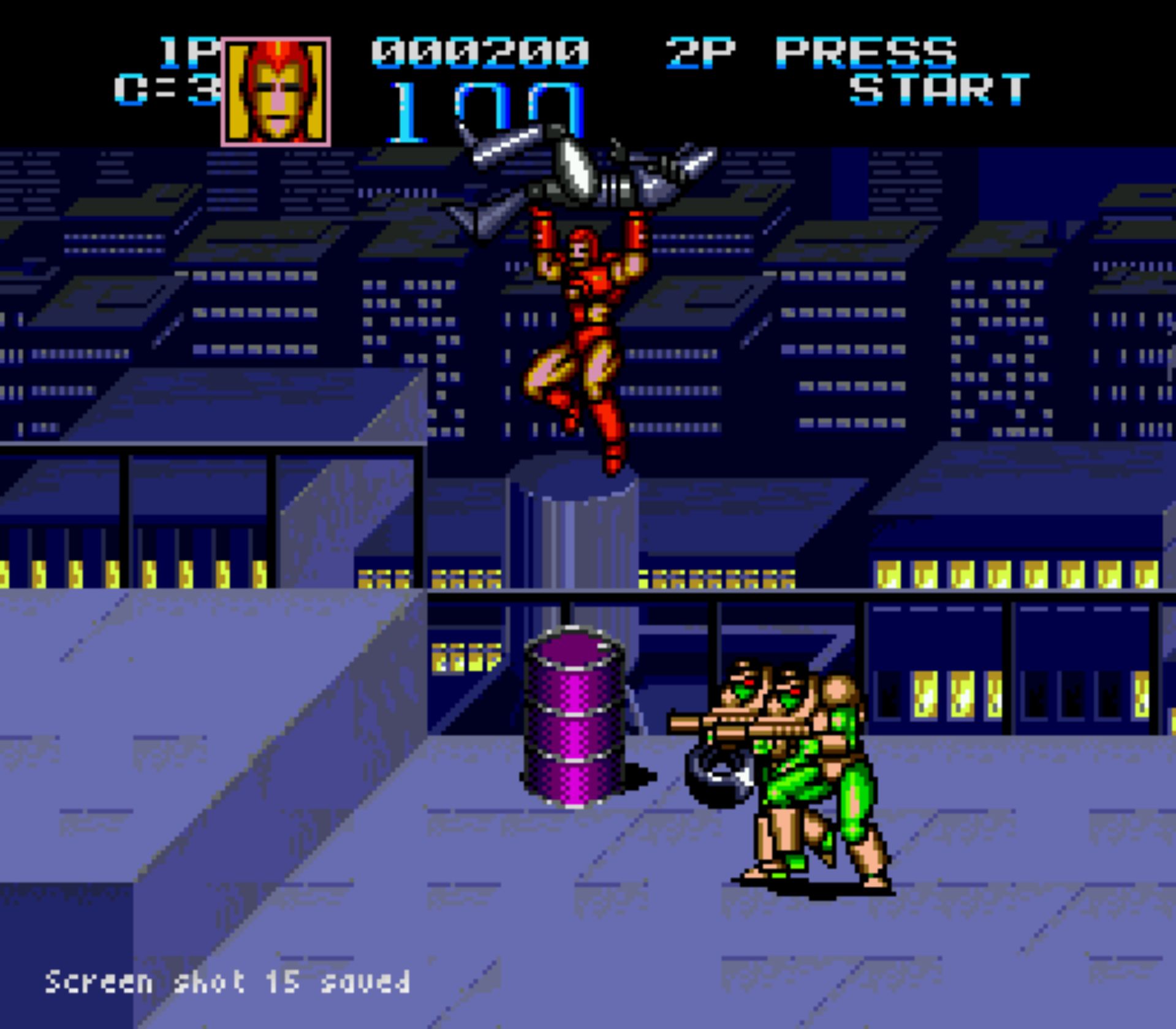 美国队长与复仇者／上尉命令／上尉密令MD游戏截图第9张