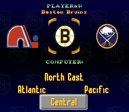 NHL史丹利杯冰球赛SFC游戏截图第6张