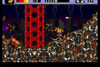 威猛鼠大战马奇诺博士MD游戏截图第18张