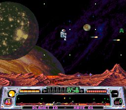 超级月面地带／星际降落者SFC游戏截图第6张