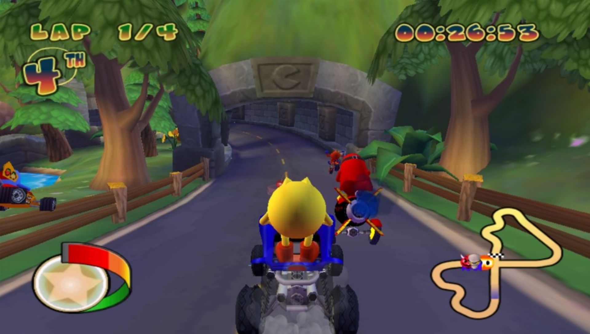 吃豆人：世界拉力PSP游戏截图第14张