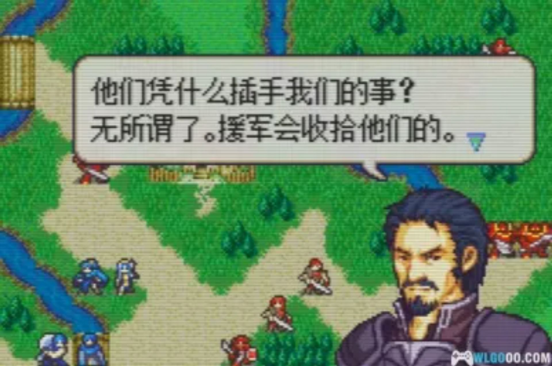 火焰纹章：明日的黄金国度GBA游戏截图第18张