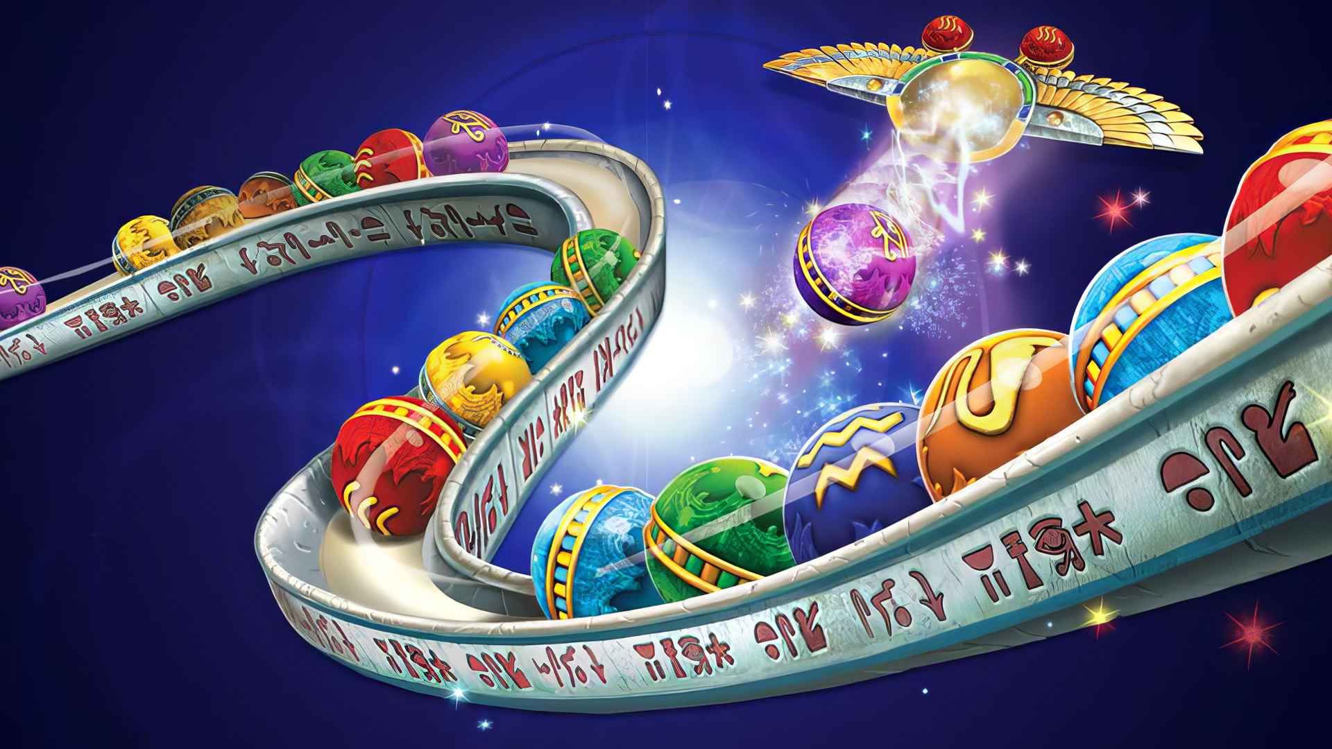 埃及祖玛：法老王的挑战PSP游戏截图第1张