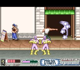 恐龙战队：电影版SFC游戏截图第6张