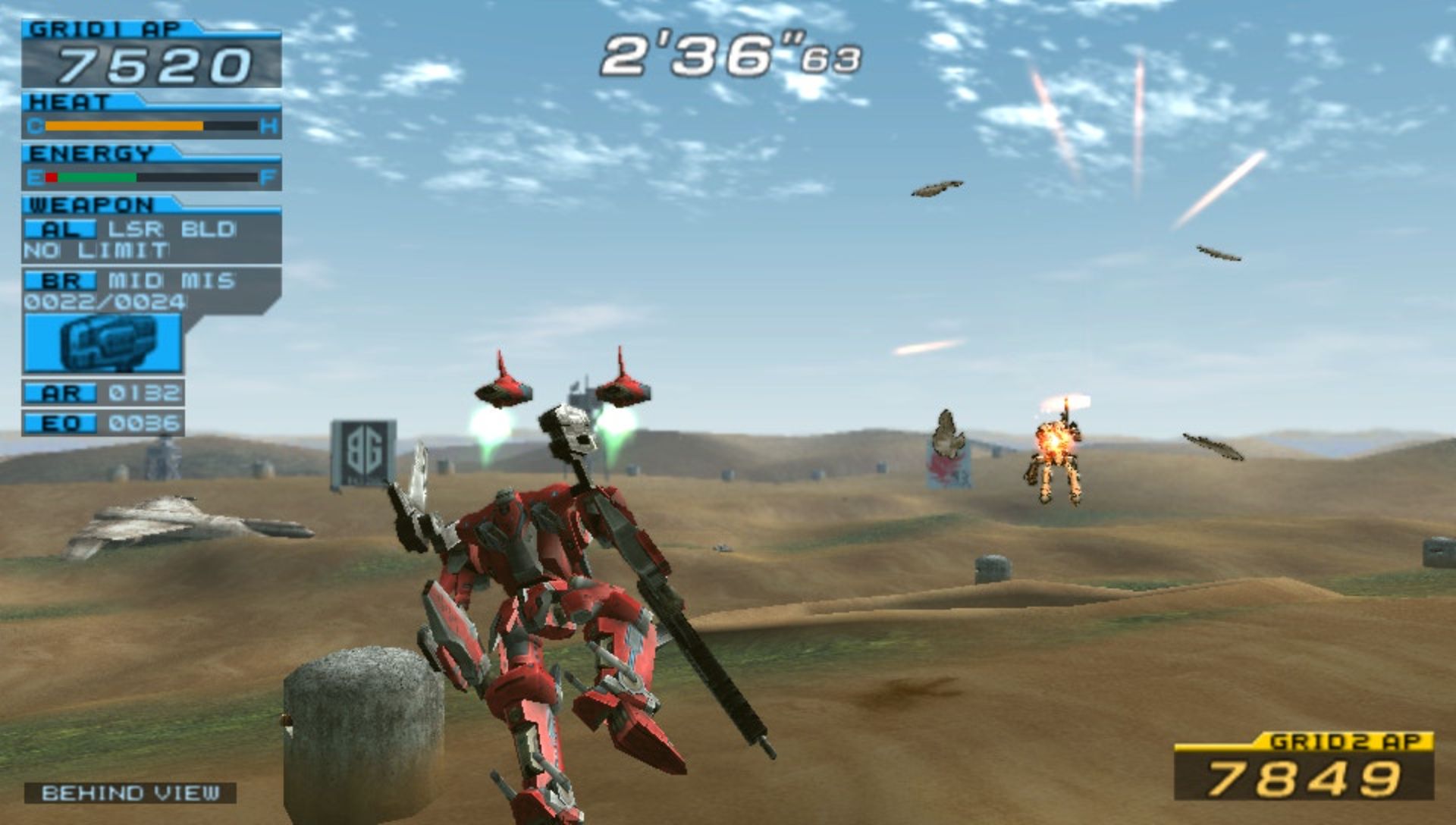 装甲核心：方程式前线PSP游戏截图第6张