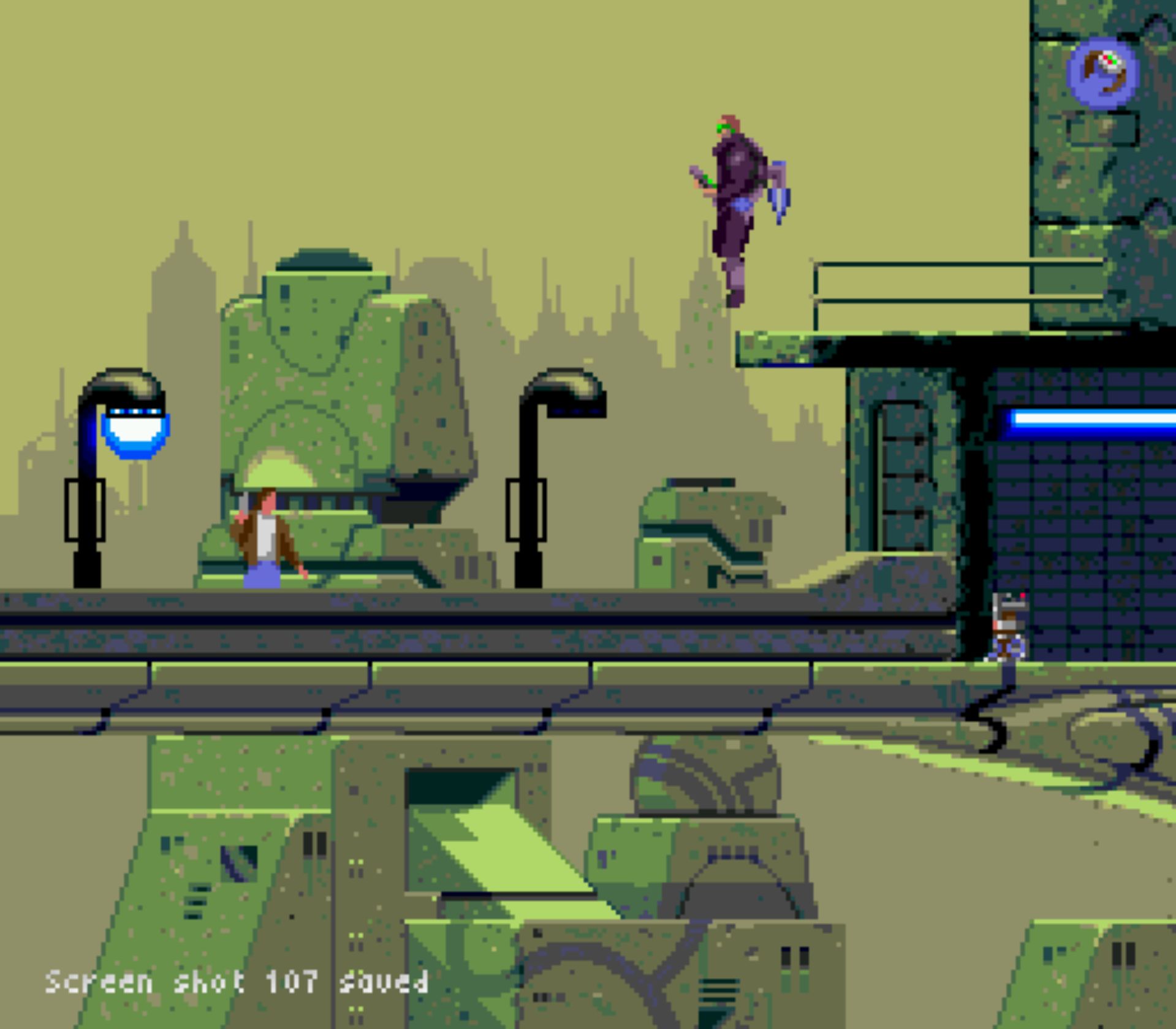 记忆闪回／闪电归来：永恒的追寻／回到过去：印地安之谜MD游戏截图第16张