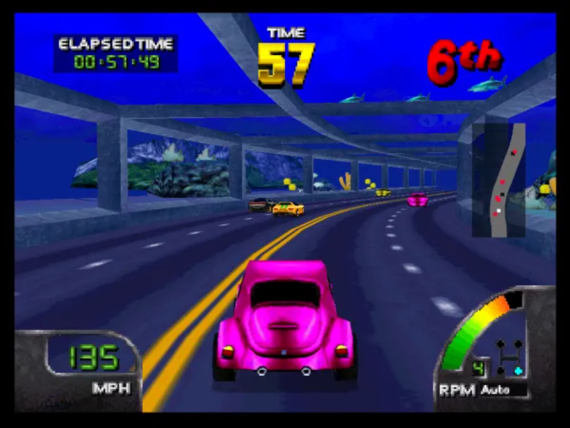 世界赛车N64游戏截图第14张