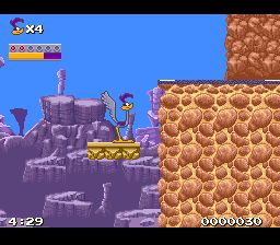 乐一通：哔哔鸟VS威利狼SFC游戏截图第8张