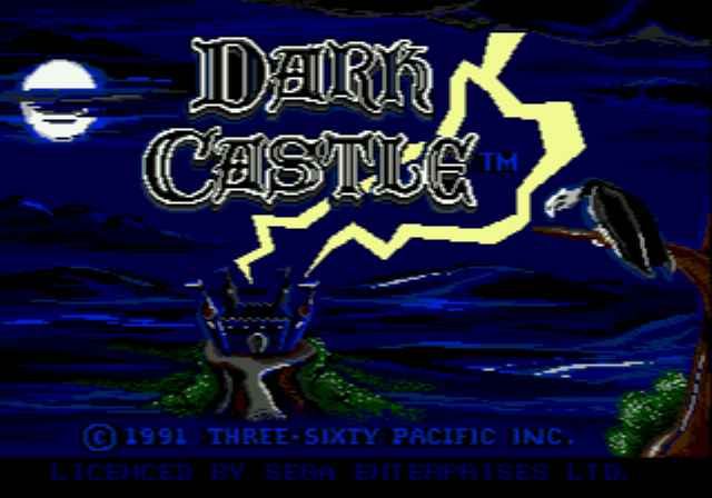 黑暗城堡／黑魔城MD游戏截图第1张