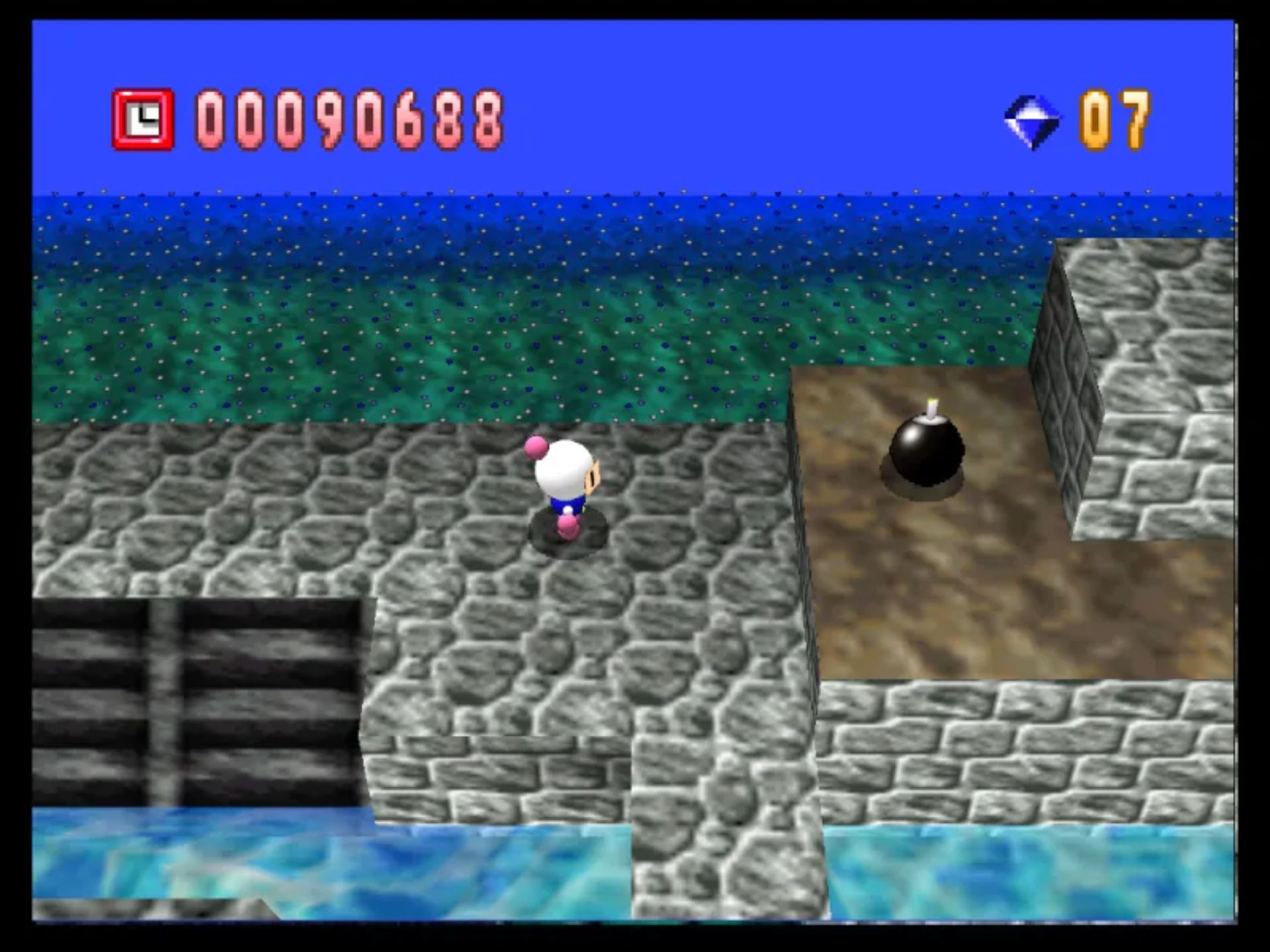 爆：炸弹人N64游戏截图第12张