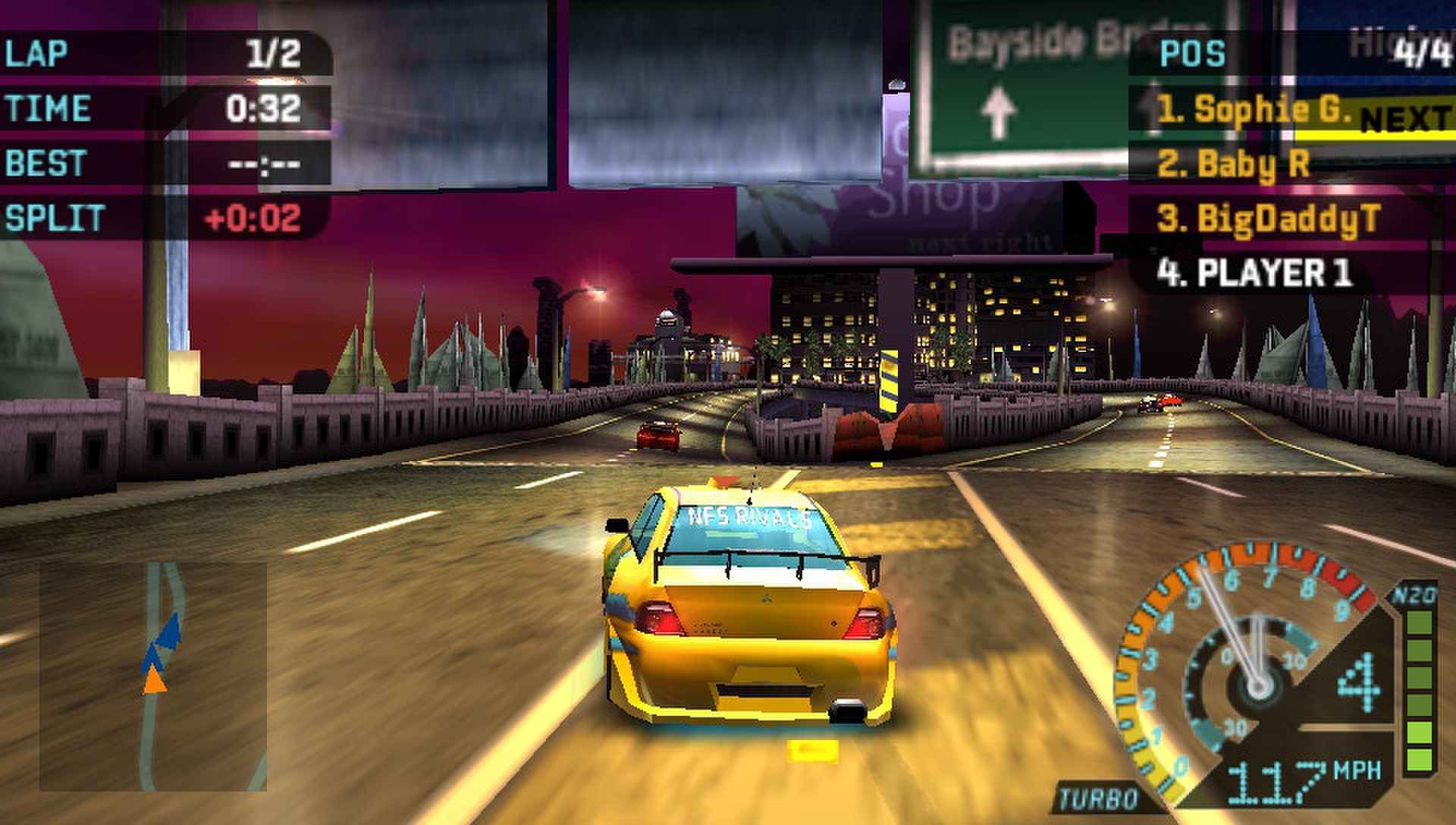 极品飞车：地下狂飙PSP游戏截图第6张