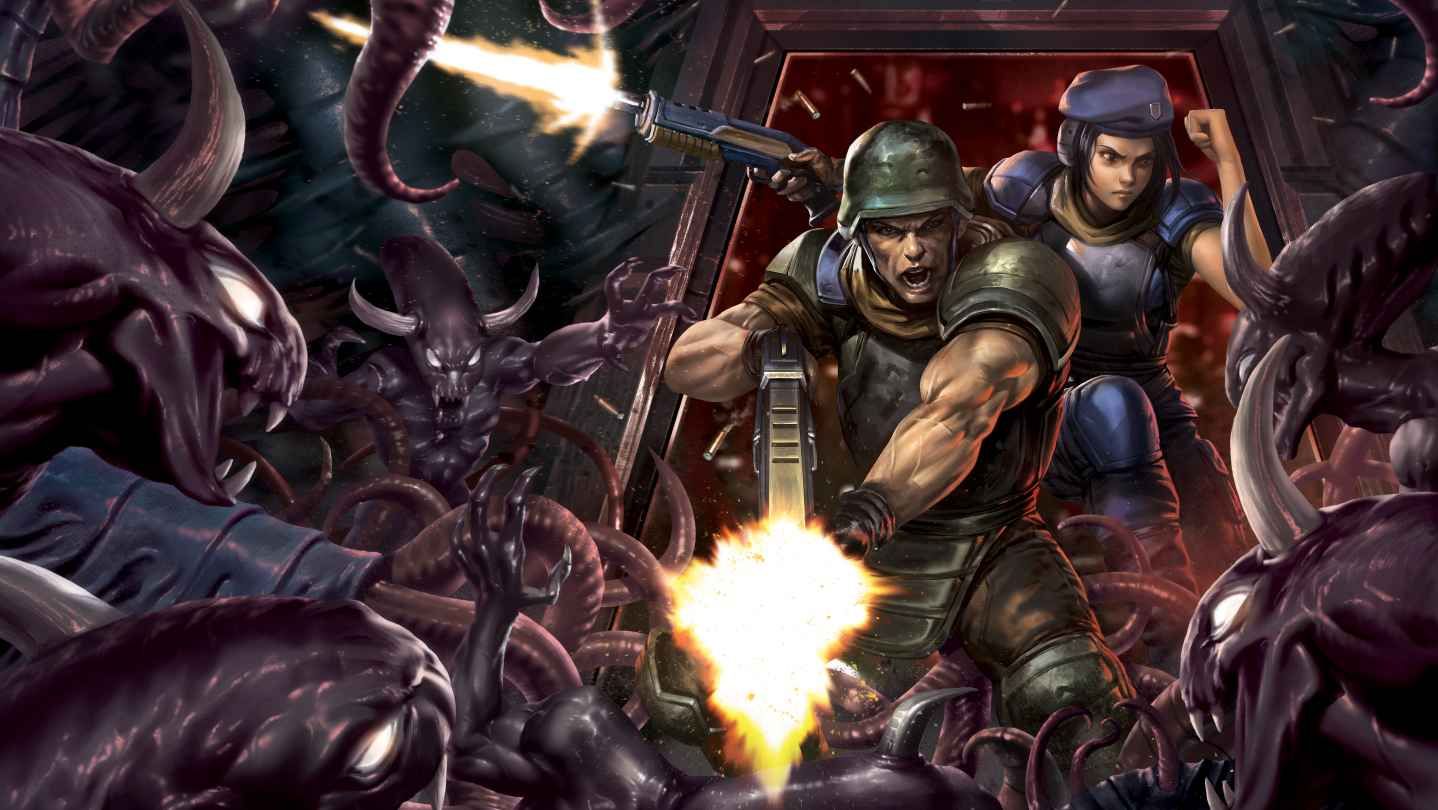 外星危机／异星战场MD游戏截图第1张