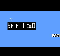 Skinhead Racing 标题画面