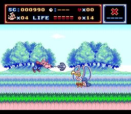 大力水手：坏心眼魔女海哈格之卷SFC游戏截图第13张