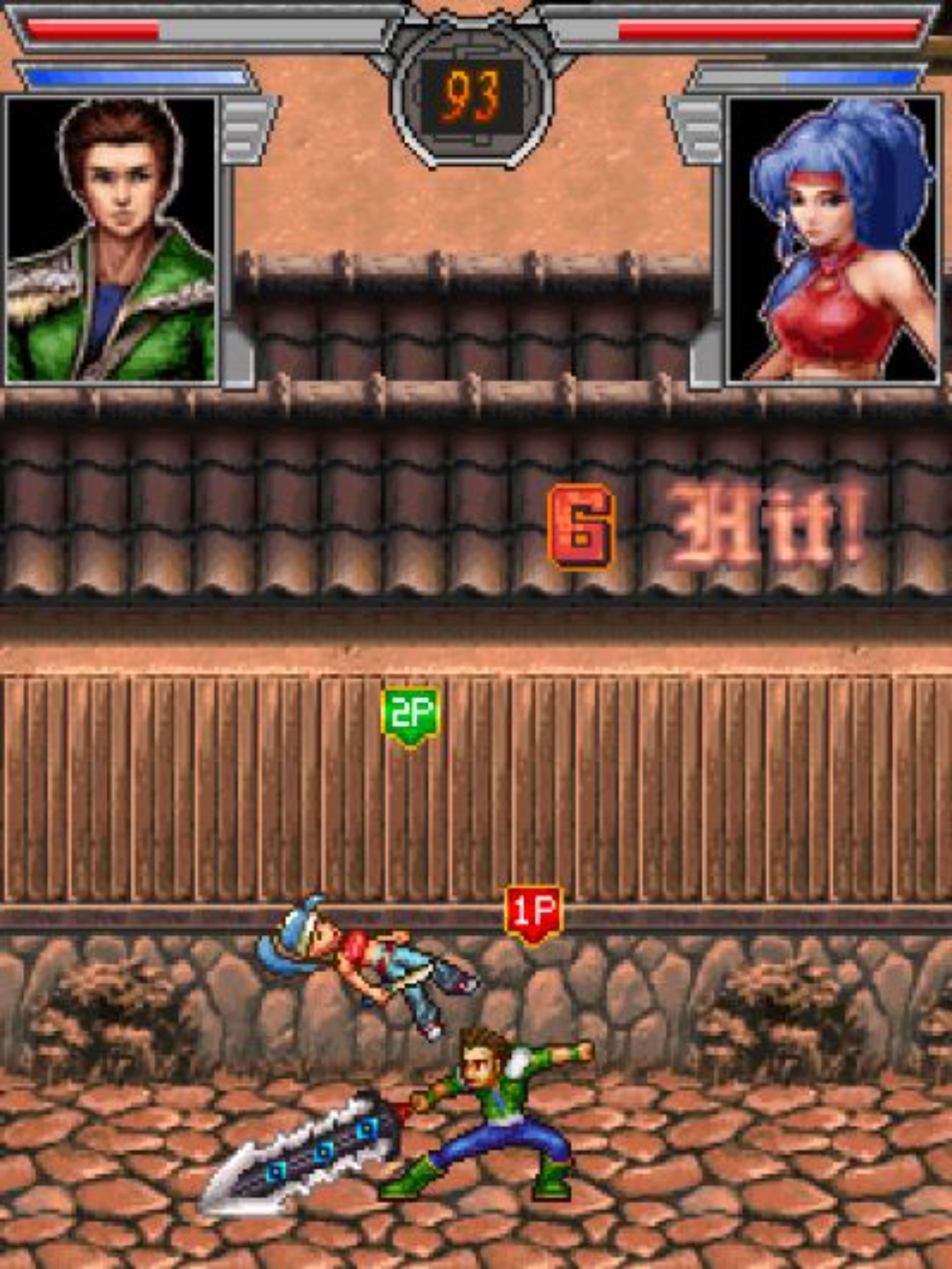 KO！终极格斗：街头争霸Java游戏截图第4张