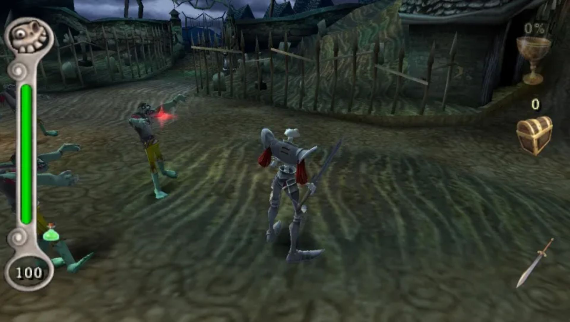 骷髅骑士：复苏PSP游戏截图第8张