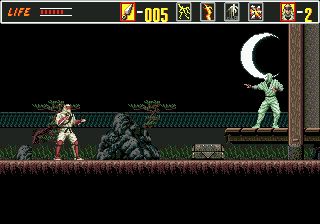 忍者的复仇1／超级忍1MD游戏截图第26张