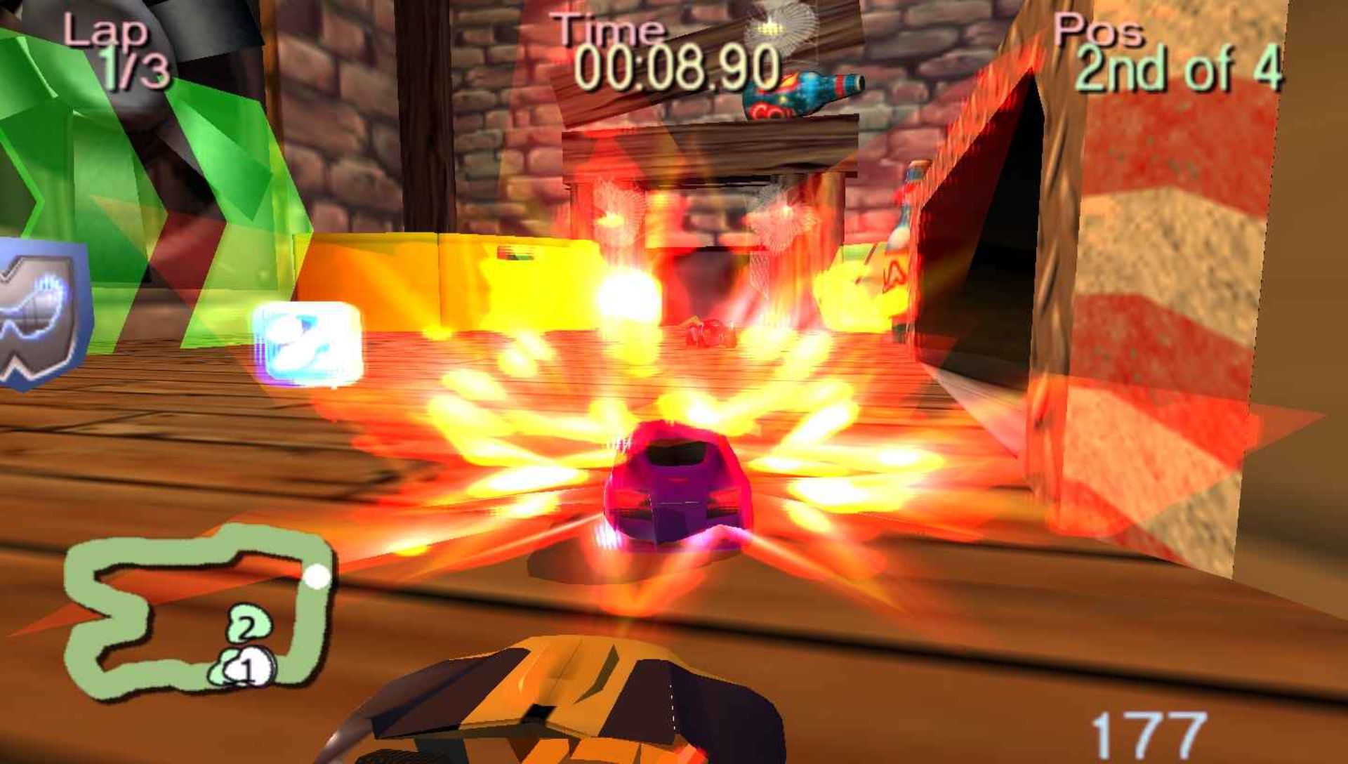 口袋赛车PSP游戏截图第14张