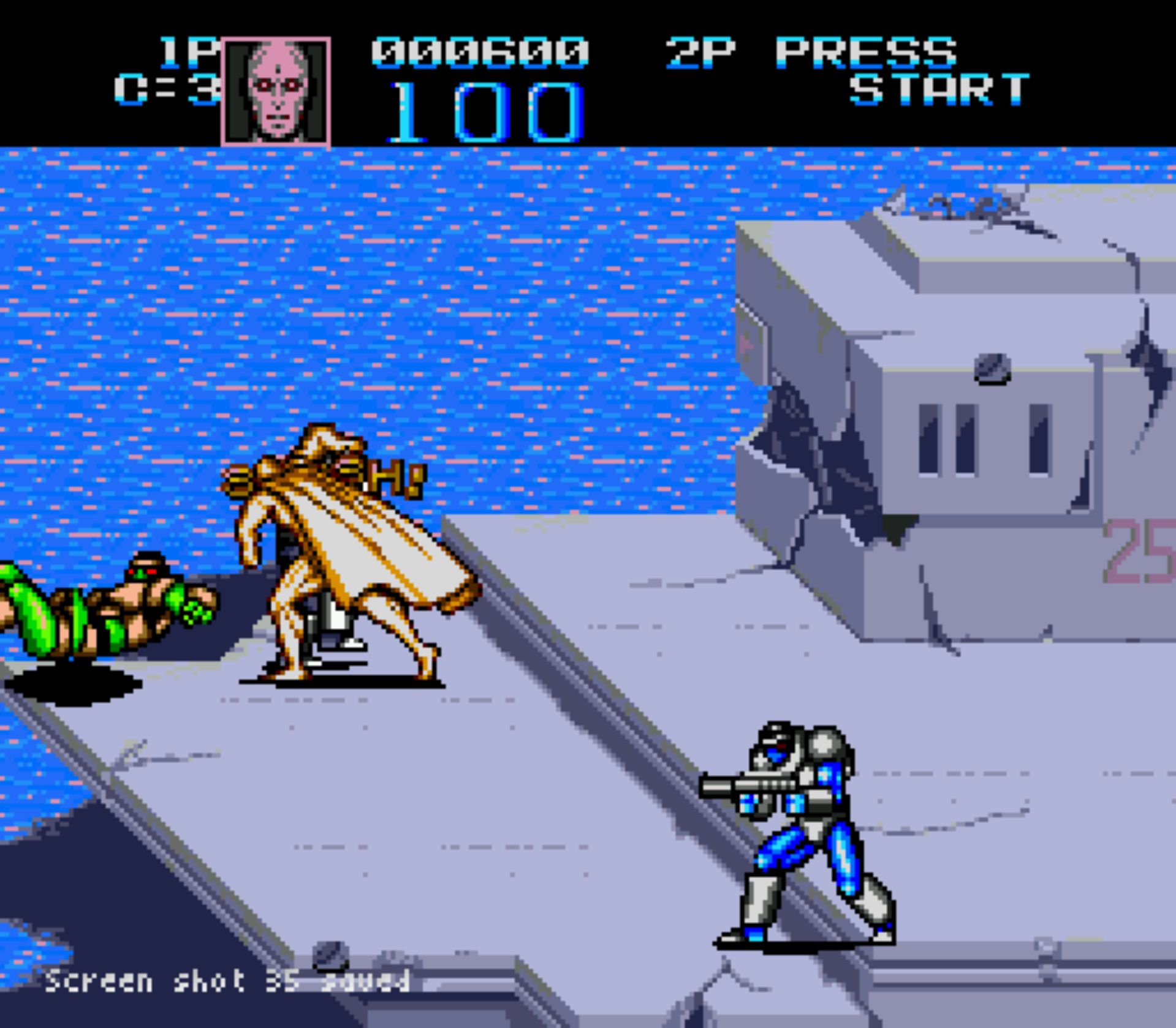 美国队长与复仇者／上尉命令／上尉密令MD游戏截图第12张