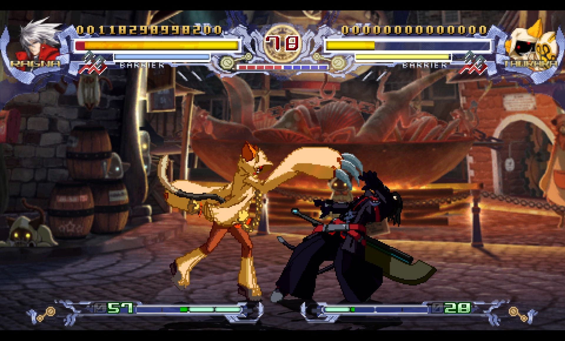 苍翼默示录：厄运扳机PSP游戏截图第17张