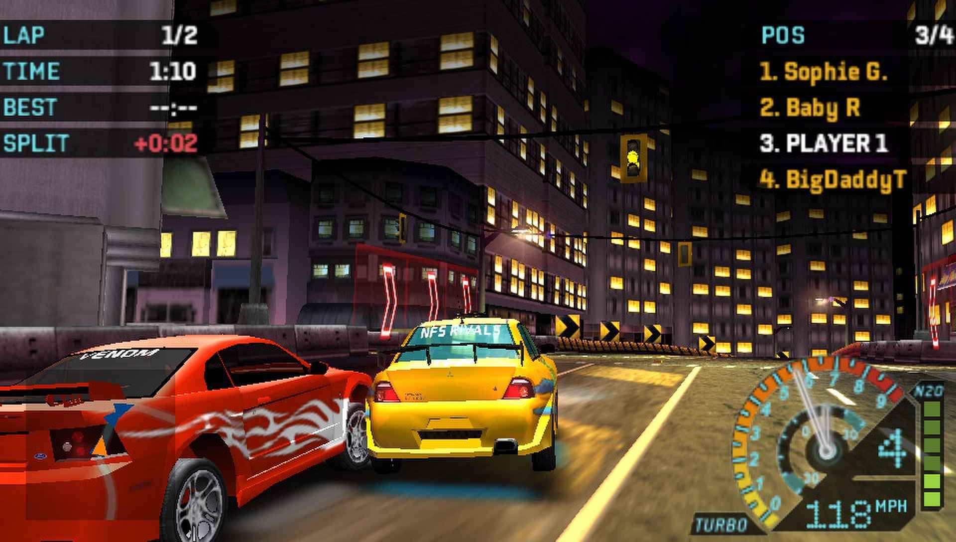 极品飞车：地下狂飙PSP游戏截图第7张