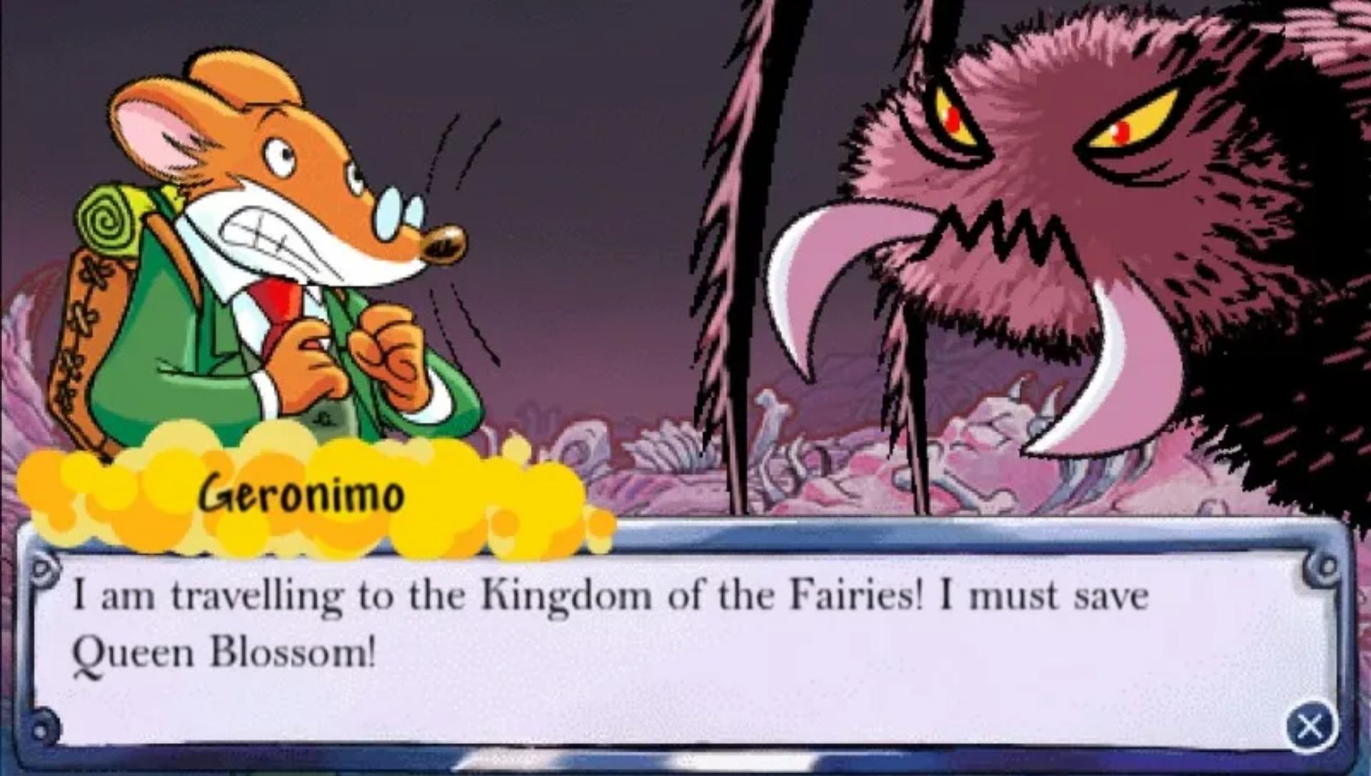 老鼠记者：幻想王国历险记PSP游戏截图第13张