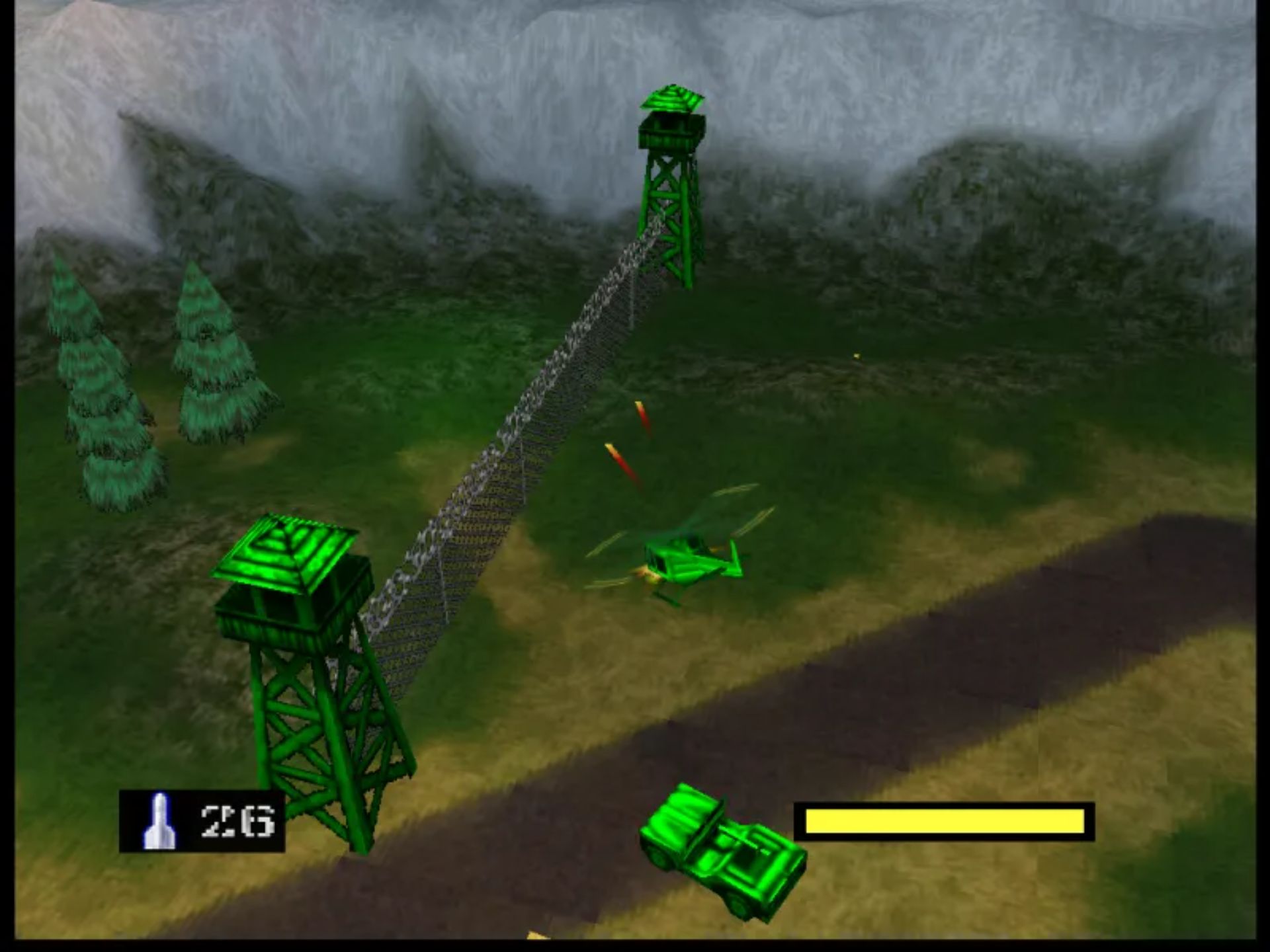 玩具兵大战：空中打击N64游戏截图第8张