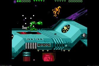 忍者蛙与双截龙MD游戏截图第15张