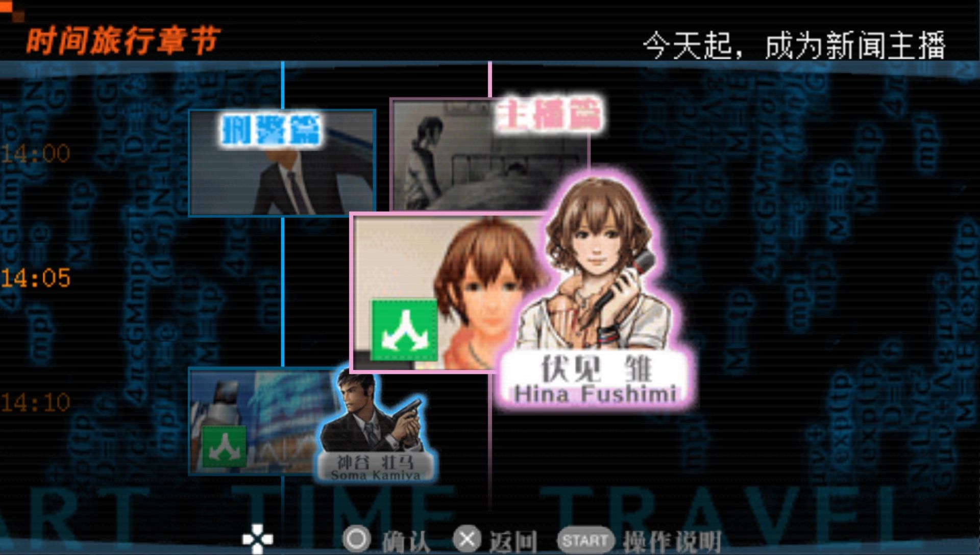 时间旅行者PSP游戏截图第12张