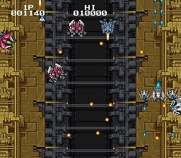 沉默战机／模糊射击SFC游戏截图第3张