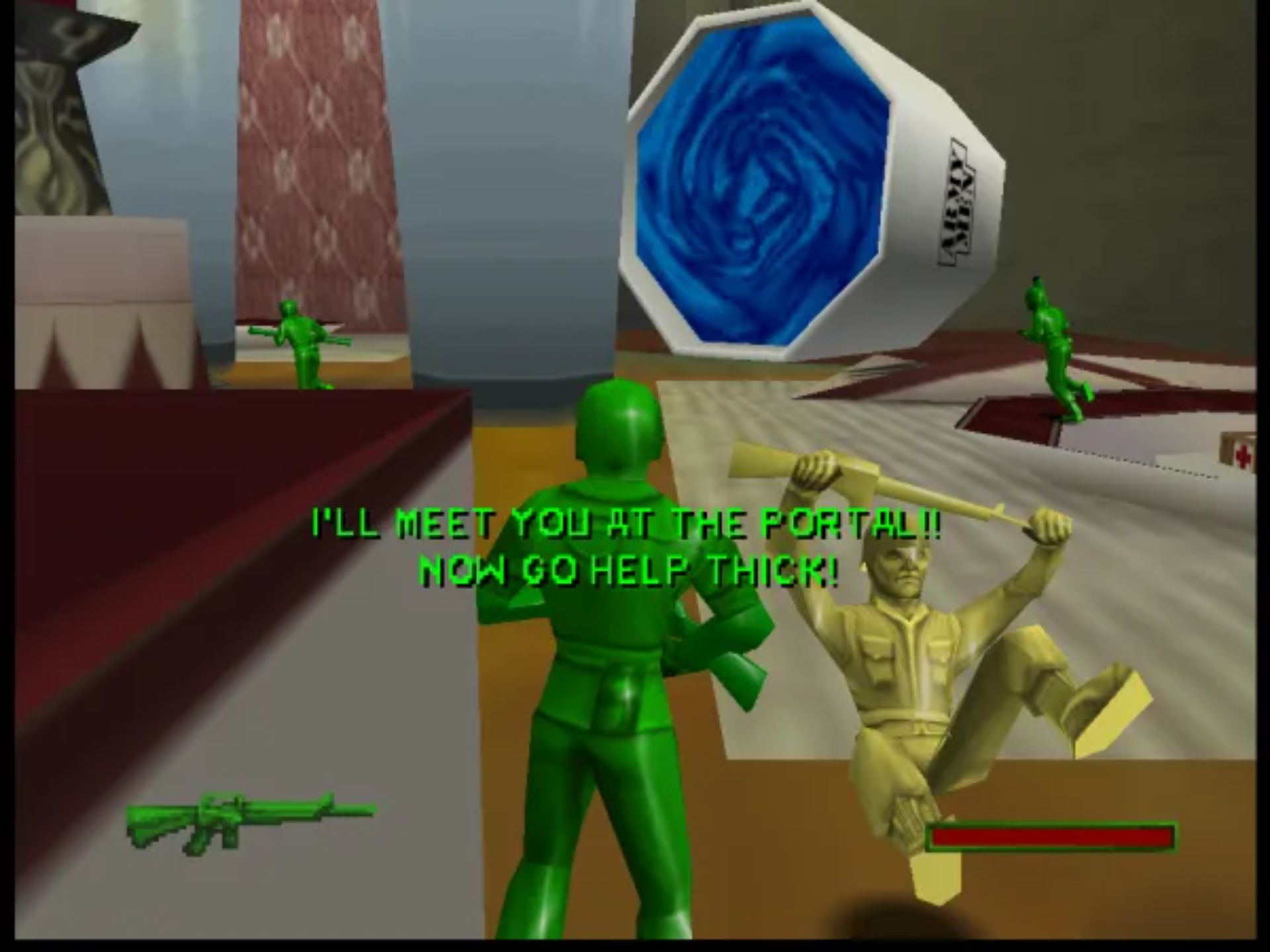 玩具兵大战：萨基英雄2N64游戏截图第10张