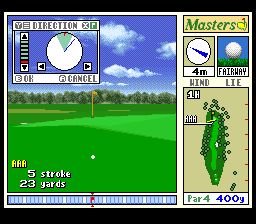 奥古斯塔高尔夫SFC游戏截图第11张